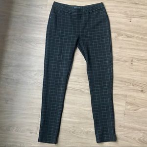 Checkered plaid leggings